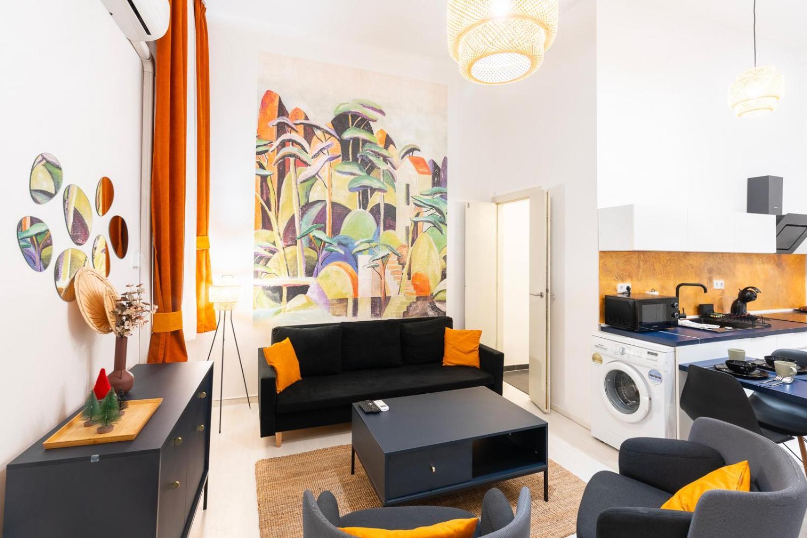 Apartament Modern Uniquely Designed Flat Andrassy Avenue And Oktogon Square Budapeszt Zewnętrze zdjęcie