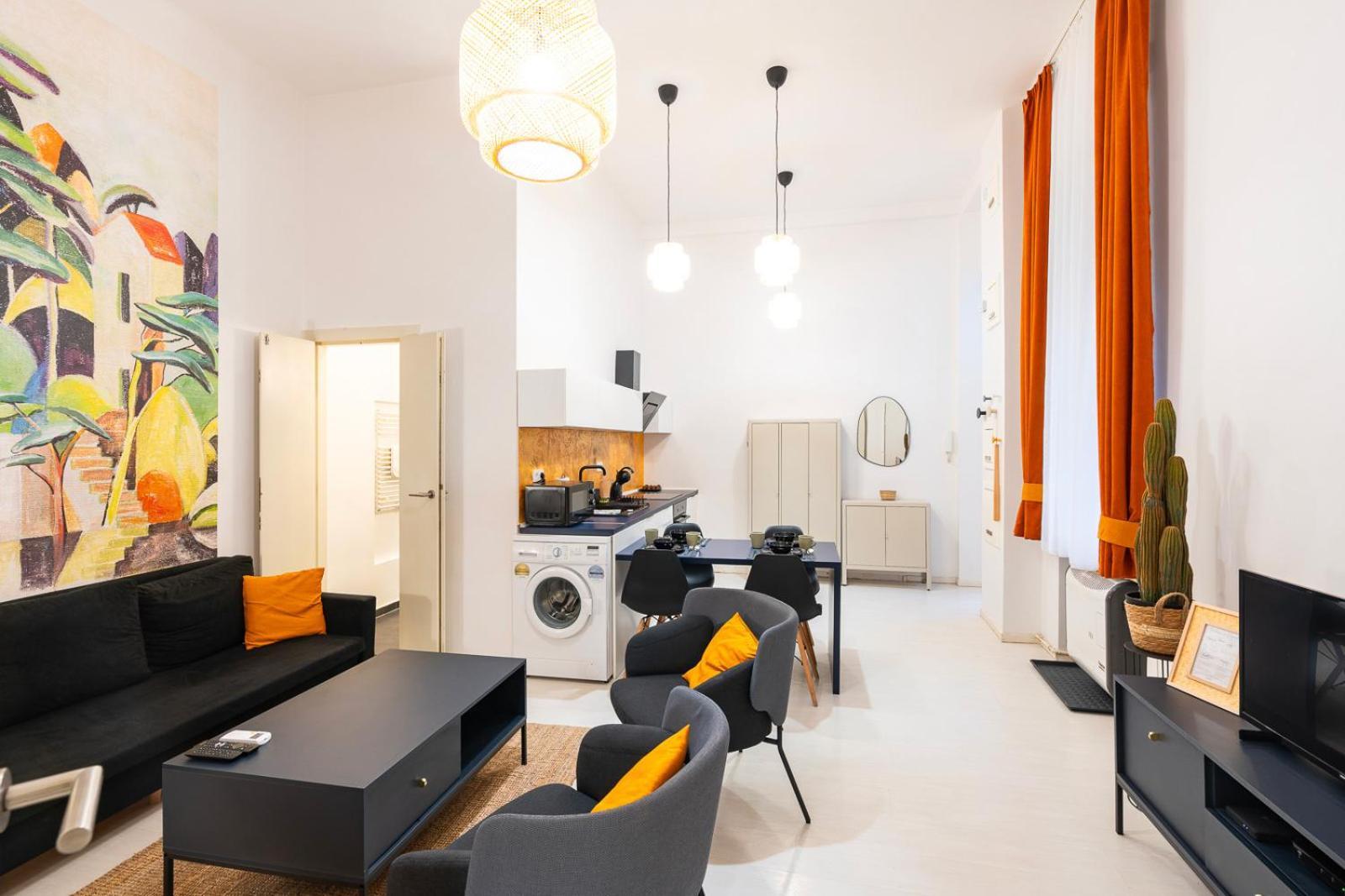 Apartament Modern Uniquely Designed Flat Andrassy Avenue And Oktogon Square Budapeszt Zewnętrze zdjęcie