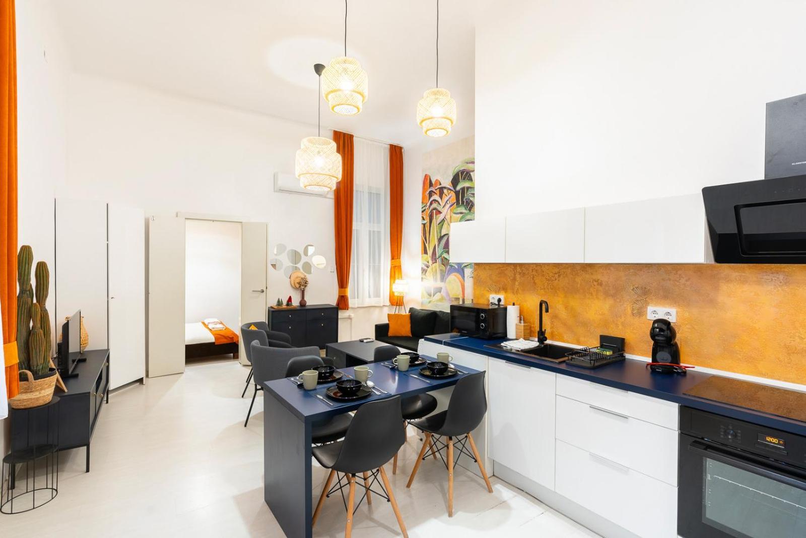 Apartament Modern Uniquely Designed Flat Andrassy Avenue And Oktogon Square Budapeszt Zewnętrze zdjęcie